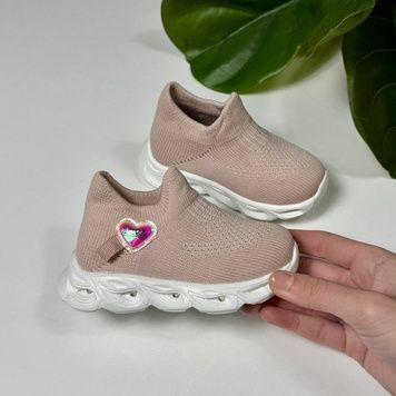 Дитячі кросівки в сітку.світяться 21С-22 фото